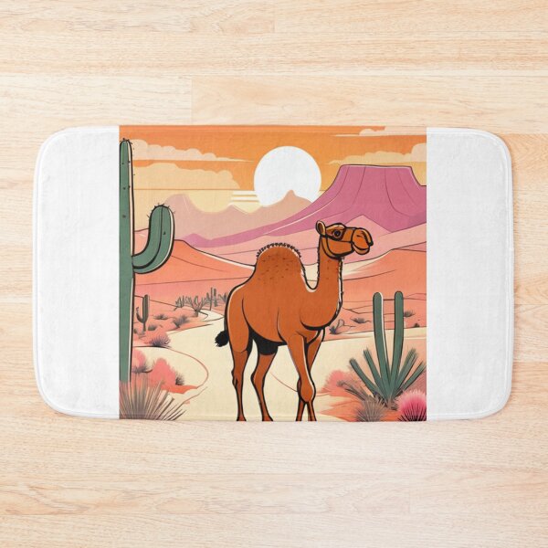 Item preview, Art - Stylized Illustration, Desert Landscape and Emblematic Animal designed and sold by World-Pets.