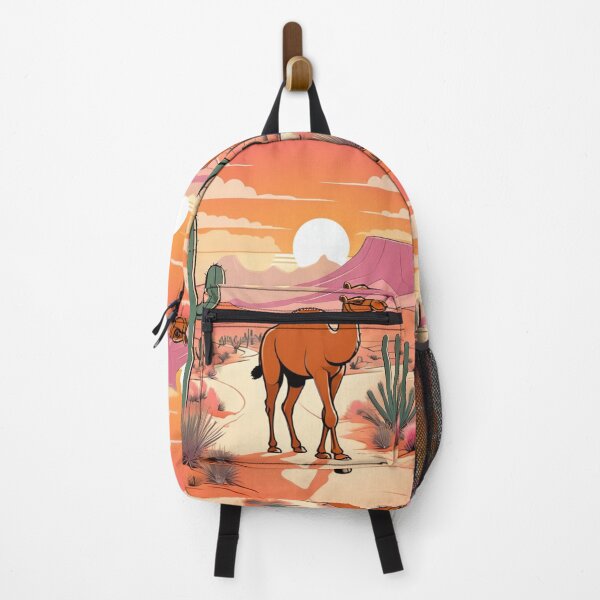 Item preview, Art - Stylized Illustration, Desert Landscape and Emblematic Animal designed and sold by World-Pets.