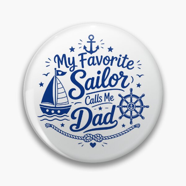 Item preview, My Favorite Sailor Calls Me Dad designed and sold by gunaone-design.