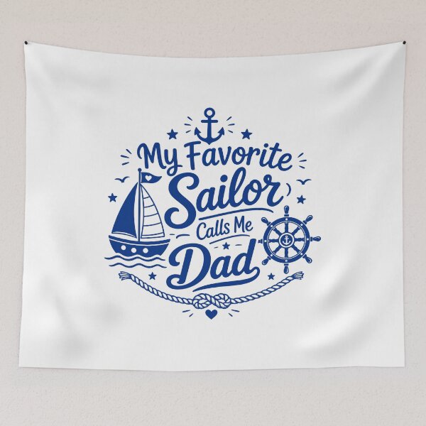 Item preview, My Favorite Sailor Calls Me Dad designed and sold by gunaone-design.