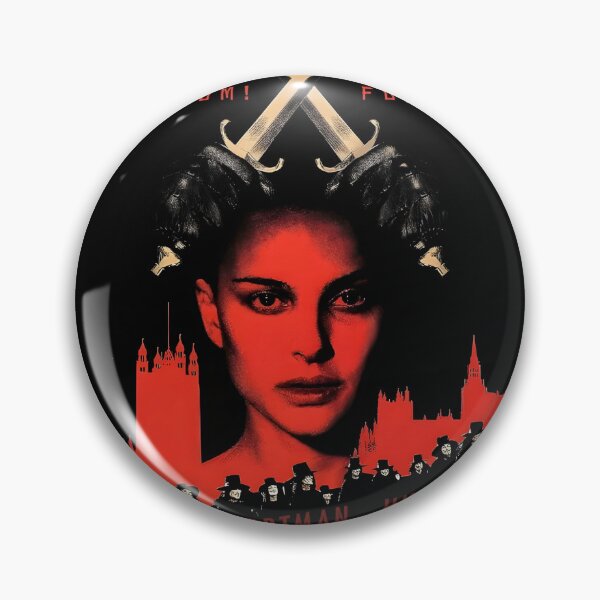 Item preview, V for Vendetta Original Custom Vintage Movie Poster Wall Art designed and sold by Cool Robot Bro..
