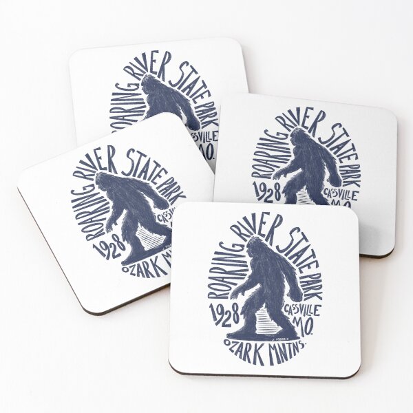 Item preview, Roaring River State Park Bigfoot Design designed and sold by John Morris Illustration.