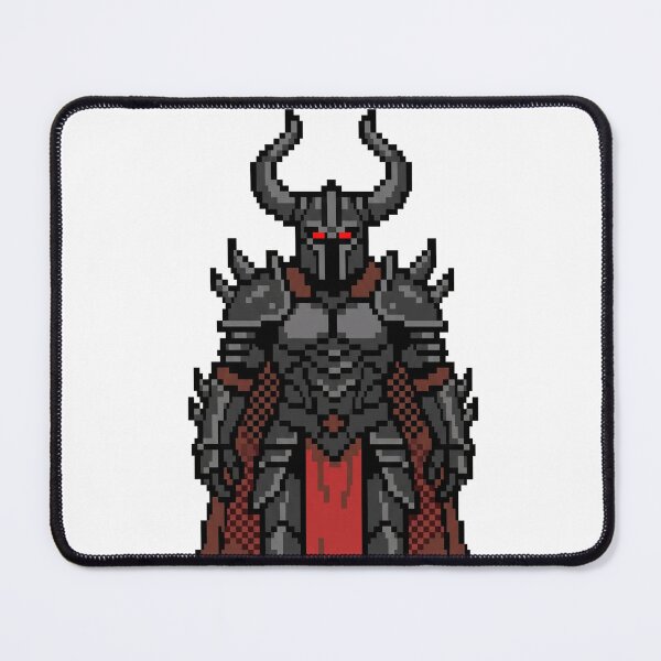 Item preview, Retro Dark Knight Pixel Art designed and sold by RamjoVerse.