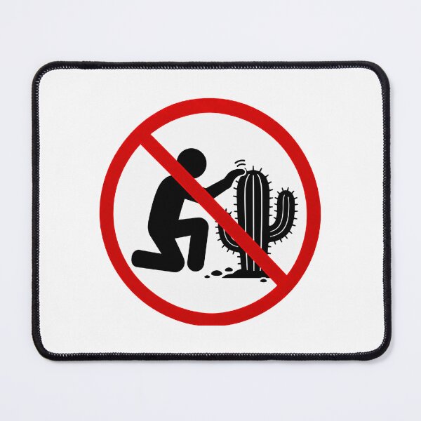 Item preview, Funny Don't Pet Cactus Sticker designed and sold by MonkiFlipp.