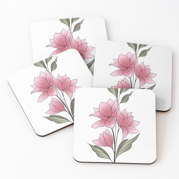 Item preview, Pink Botanical Blooms designed and sold by Charmedstuff.