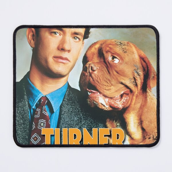 Item preview, Turner & Hooch Original Custom Vintage Movie Poster Wall Art designed and sold by Cool Robot Bro..
