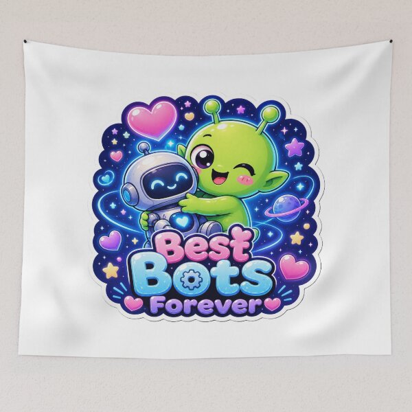 Item preview, Alien Robot Best Bots Forever designed and sold by Ruamid.