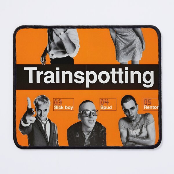 Item preview, Trainspotting Original Custom Vintage Movie Poster Wall Art designed and sold by Cool Robot Bro..