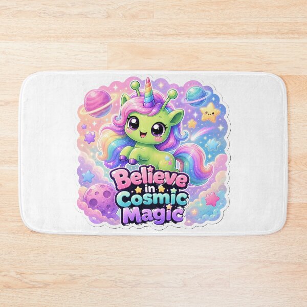 Item preview, Alien Unicorn Believe in Cosmic Magic designed and sold by Ruamid.