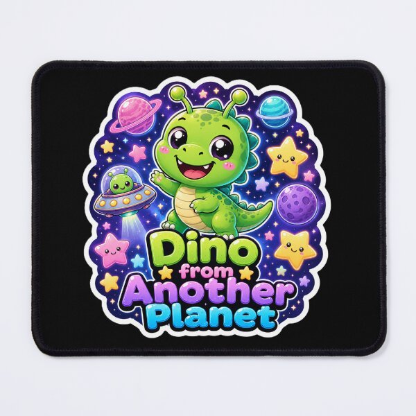 Item preview, Alien Dinosaur from Another Planet designed and sold by Ruamid.
