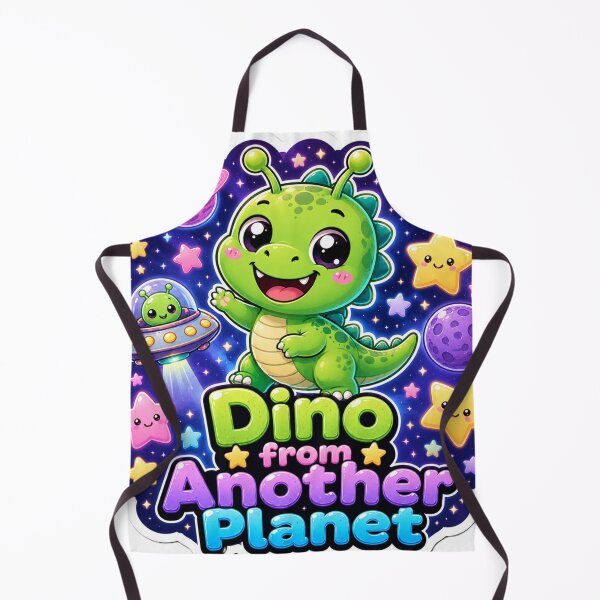 Item preview, Alien Dinosaur from Another Planet designed and sold by Ruamid.