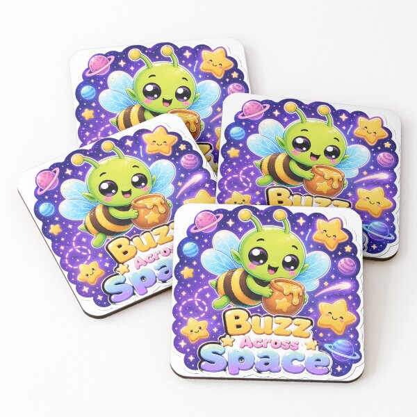 Item preview, Alien Bee Buzz Across Space designed and sold by Ruamid.