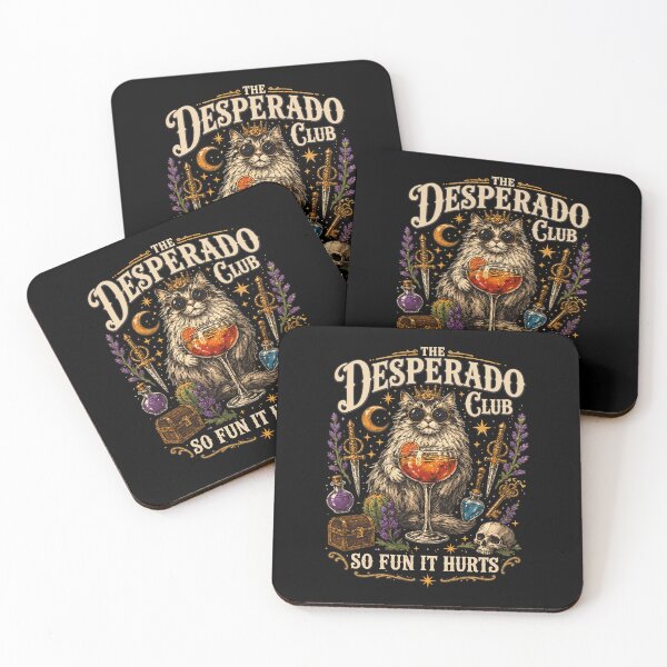Item preview, The Desperado Club So Fun It Hurts Cat Fantasy Design designed and sold by phoebelevine.