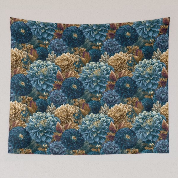 Item preview, Beautiful Dahlias  - Birth Flower Pattern  - Birthday Gifts For Husband designed and sold by RoyalStarsPatts.