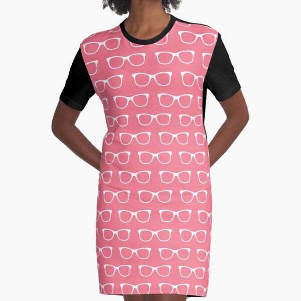 Artikel-Vorschau von Girly Brillen Muster in Pink und Weiß, designt und verkauft von whimseydesigns.