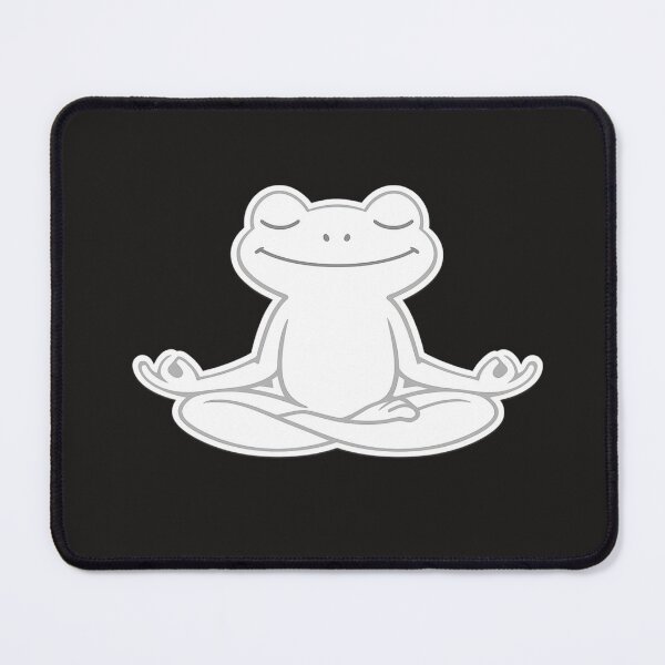 Item preview, Meditation Frog Sticker | Zen Frog | Yoga Frog Cartoon Gift designed and sold by Moss & Mellow.