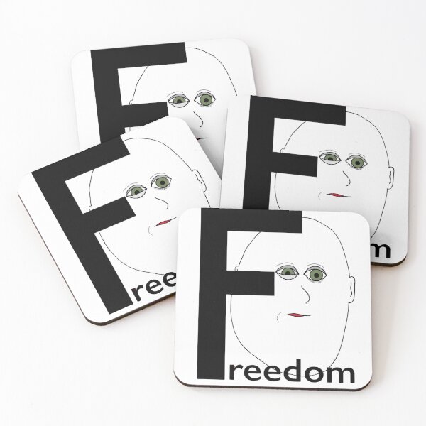 Item preview, Freedom Typography Portrait Art designed and sold by SoulAndSyntax.