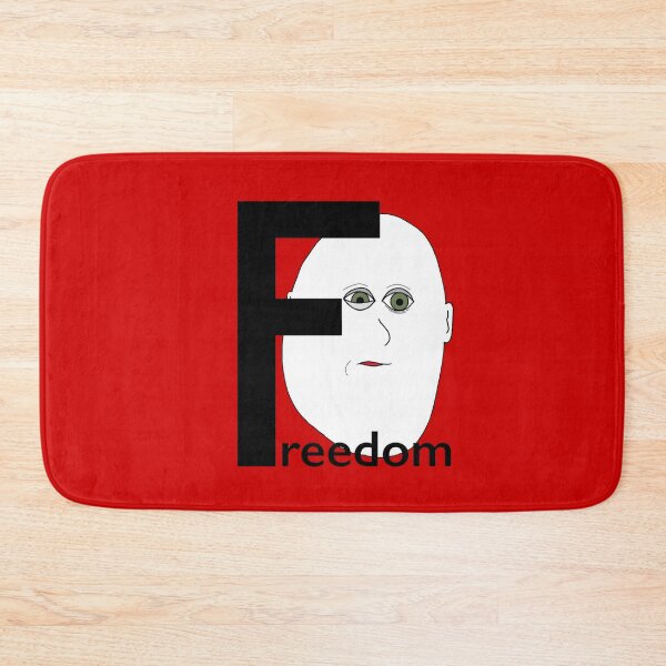 Item preview, Freedom Typography Portrait Art designed and sold by SoulAndSyntax.