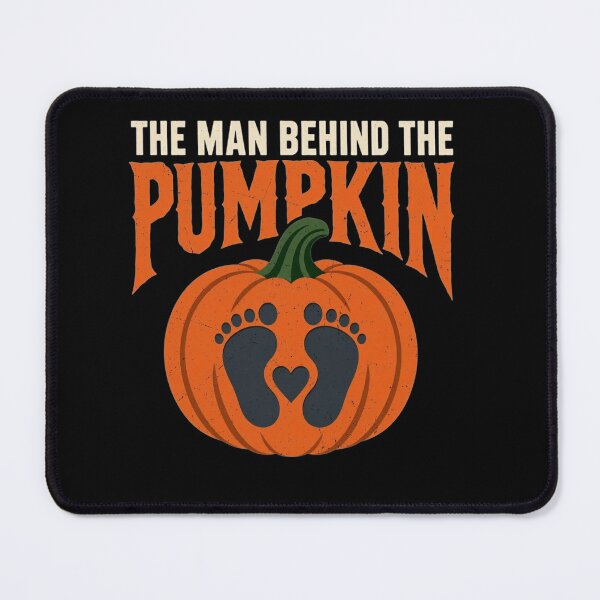 Item preview, The Man Behind The Pumpkin Dad Halloween Pregnancy Reveal Announcement designed and sold by clothesy7.