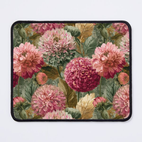 Item preview, Fresh Dahlias Flower - Flower Garden Pattern - Christmas Gift Ideas designed and sold by RoyalStarsPatts.