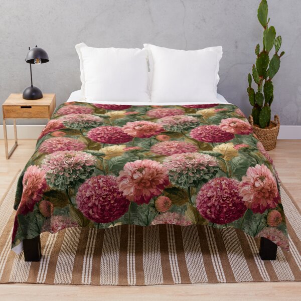 Item preview, Fresh Dahlias Flower - Flower Garden Pattern - Christmas Gift Ideas designed and sold by RoyalStarsPatts.