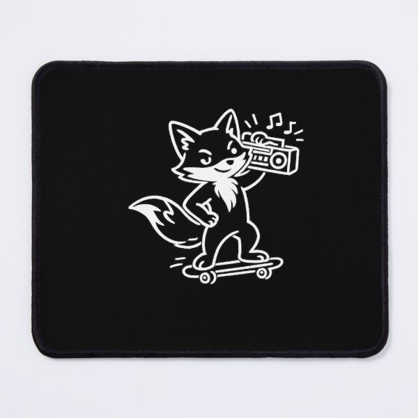 Item preview, Retro Boombox Fox Sticker | Cute Music Fox | Vintage Cartoon Decal designed and sold by Moonveil_Studio.