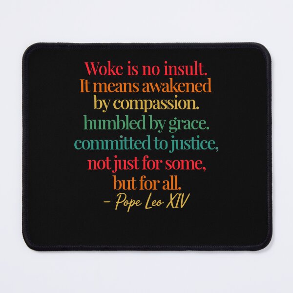 Item preview, Woke Is No Insult Quote Social Justice Typography Design designed and sold by phoebelevine.
