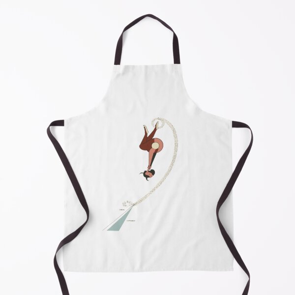 Item preview, Minimalist Gymnastics Acrobat Celestial Orbit Illustration designed and sold by ByKayaPrints.