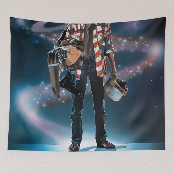Item preview, The Last Starfighter Original Custom Vintage Movie Poster Wall Art designed and sold by Cool Robot Bro..