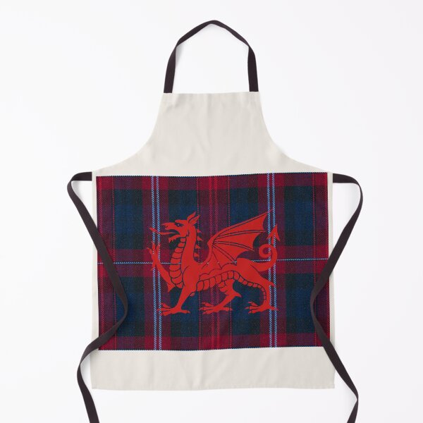 Item preview, ✨♨ Evans ✨Welsh Tartan – For the Liberty of My Country & y Ddraig Goch - the red dragon v4 designed and sold by WheelieGdArt.
