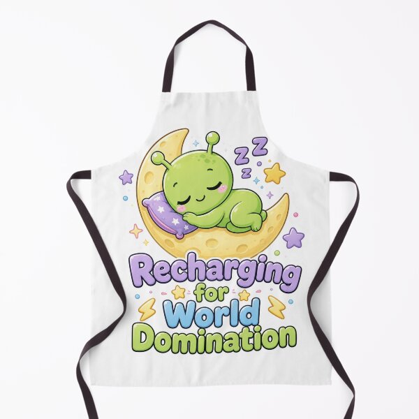 Item preview, Sleeping Alien Recharging for World Domination designed and sold by Ruamid.