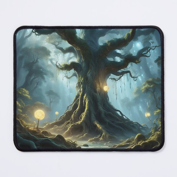 Item preview, Enchanted Creepy Forest at Night designed and sold by Fanta-sticky.