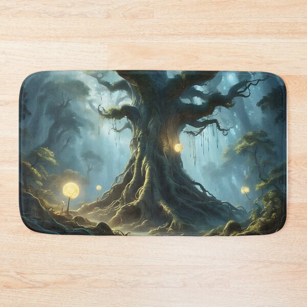 Item preview, Enchanted Creepy Forest at Night designed and sold by Fanta-sticky.