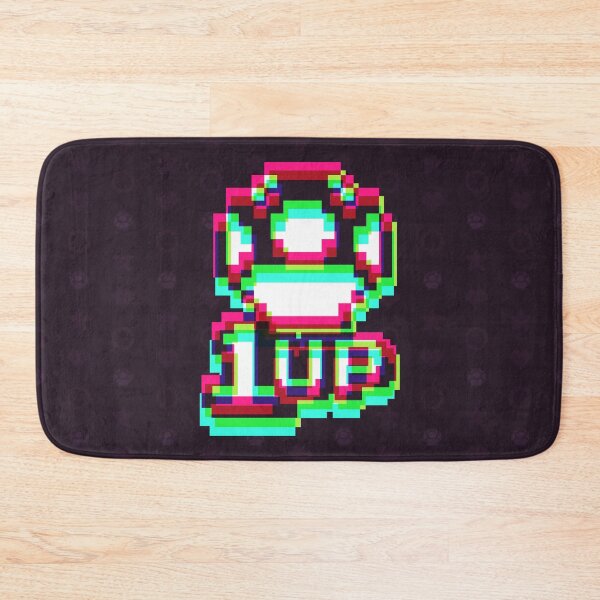 Item preview, 1up Mushroom Synthwave 4 - Dark designed and sold by animinimal.
