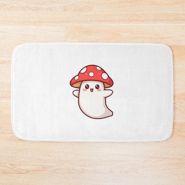 Item preview, Mushroom Ghost Sticker | Kawaii Forest Vinyl Decal designed and sold by Pandey14.