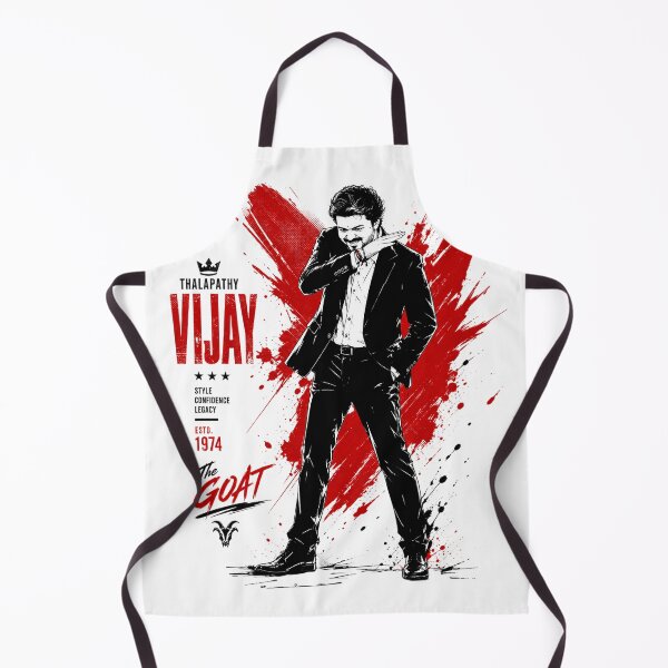 Item preview, Thalapathy Vijay GOAT Minimalist Tribute Art designed and sold by Fashvora.