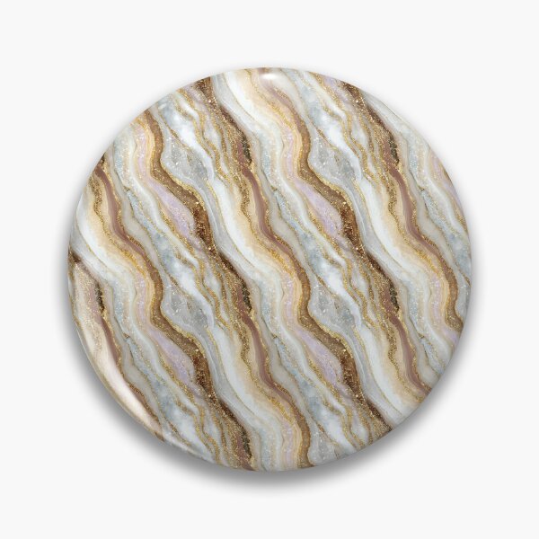 Item preview, White and Gold Marble Pattern  designed and sold by LouieVanille.