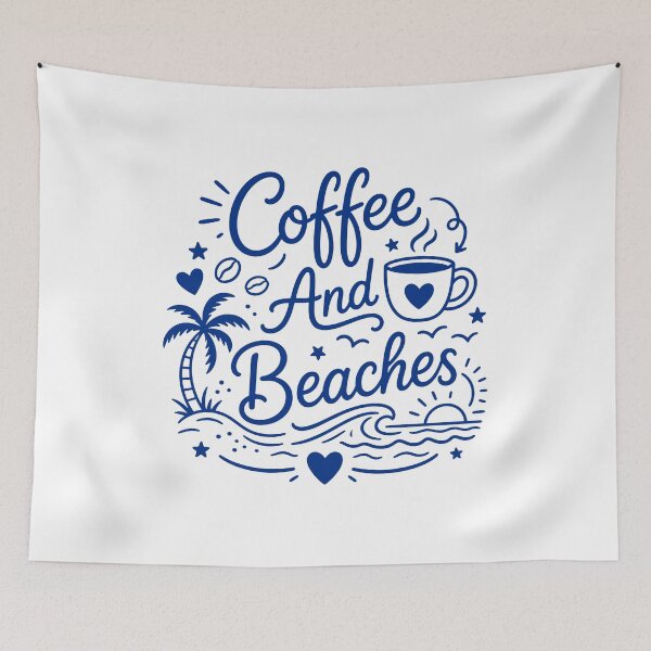 Item preview, Coffee And Beaches designed and sold by gunaone-design.
