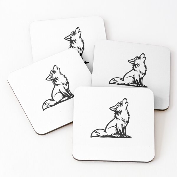 Item preview, Howling Fox Sticker | Wild Forest Fox | Nature Animal Art designed and sold by Moonveil_Studio.