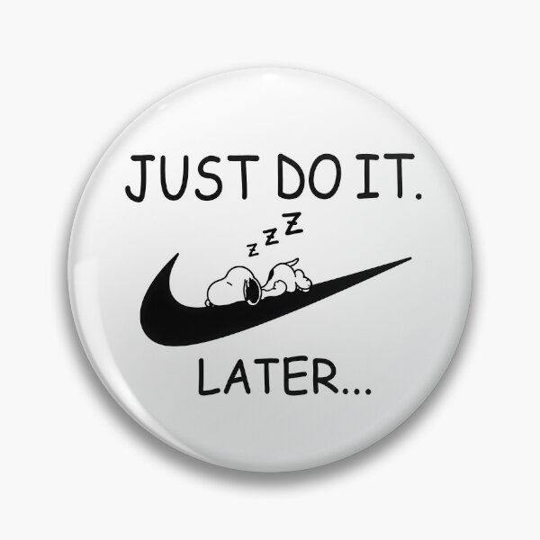 Item preview, Just Do It Later Funny Sleeping Snoopy | Nikes Swoosh Parody designed and sold by Har-vee.