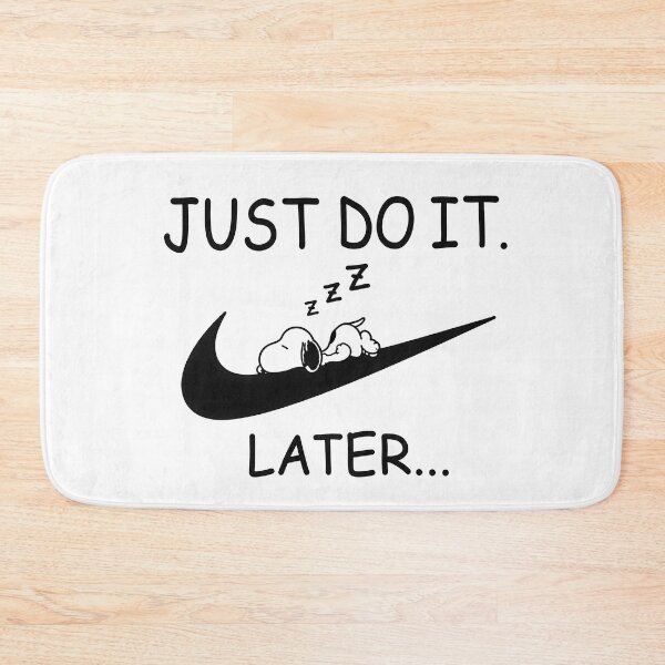 Item preview, Just Do It Later Funny Sleeping Snoopy | Nikes Swoosh Parody designed and sold by Har-vee.