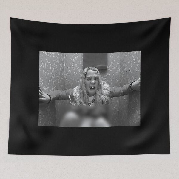 Item preview, Funny Bathroom Wall Art, White Chicks Bathroom Wall Art Humorous Black and White  designed and sold by scrambledpeg.
