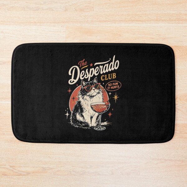 Item preview, The Desperado Club Funny Cat Margarita Drinking Humor designed and sold by phoebelevine.