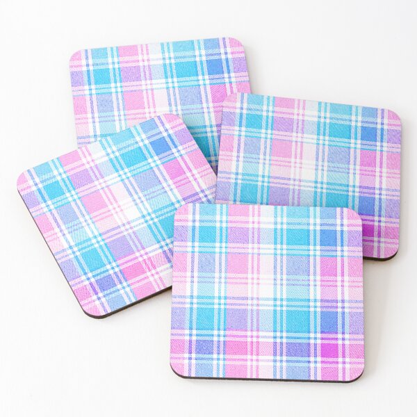 Item preview, PRIDE / TRIBE TARTAN - ✨TRANSGENDER PRIDE TARTAN✨  designed and sold by WheelieGdArt.