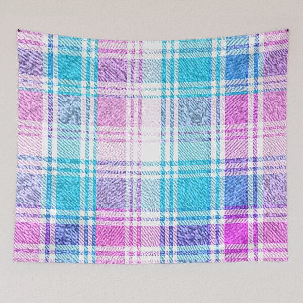Item preview, PRIDE / TRIBE TARTAN - ✨TRANSGENDER PRIDE TARTAN✨  designed and sold by WheelieGdArt.