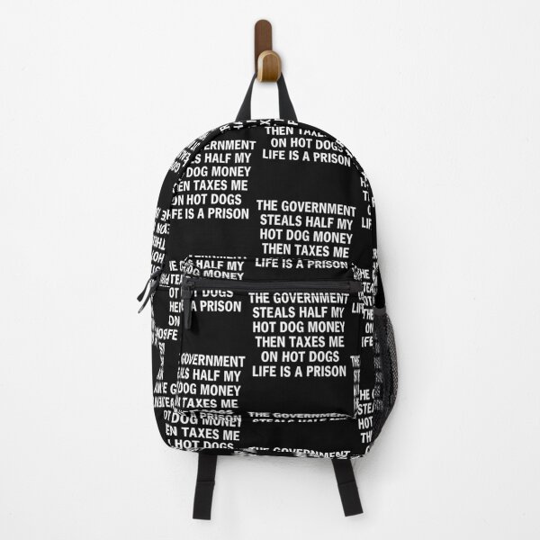 Item preview, The Government Steals Half My Hot Dog Money Then Taxes Me Funny Anti Tax designed and sold by phoebelevine.