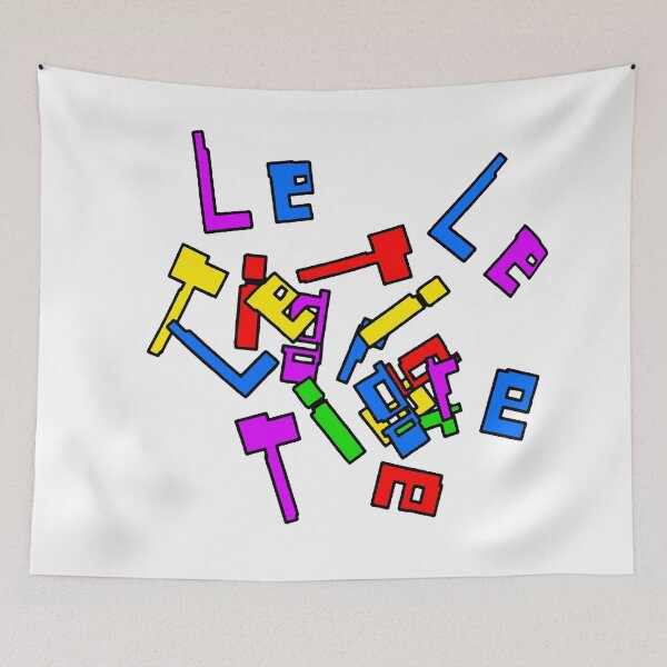 Item preview, Colorful Typography Dance Pop Band designed and sold by GloomRooms.