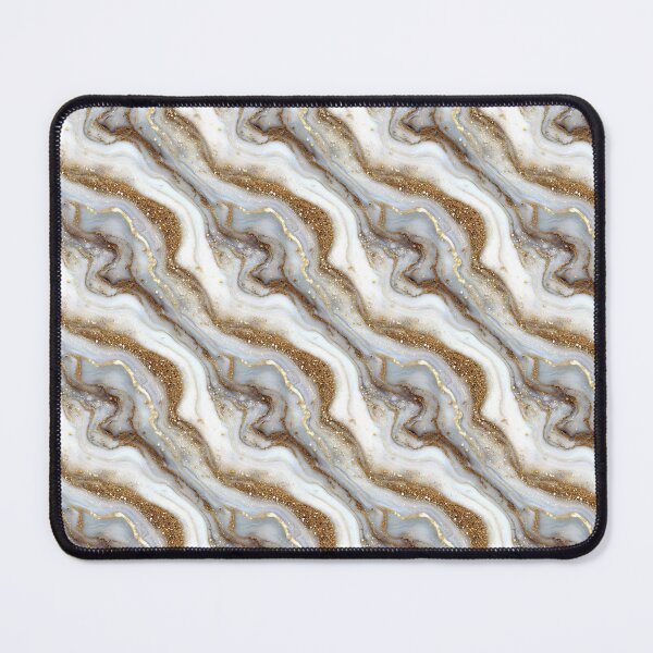 Item preview, White and Gold Marble Pattern  designed and sold by LouieVanille.