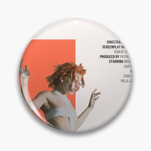 Item preview, The Fifth Element Original Custom Vintage Movie Poster Wall Art designed and sold by Cool Robot Bro..