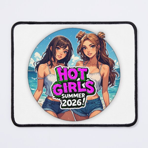 Item preview, HOT GIRLS SUMMER 2026 Anime Beach Holiday Vacation Motivational. designed and sold by Giulivo Store Graphic.